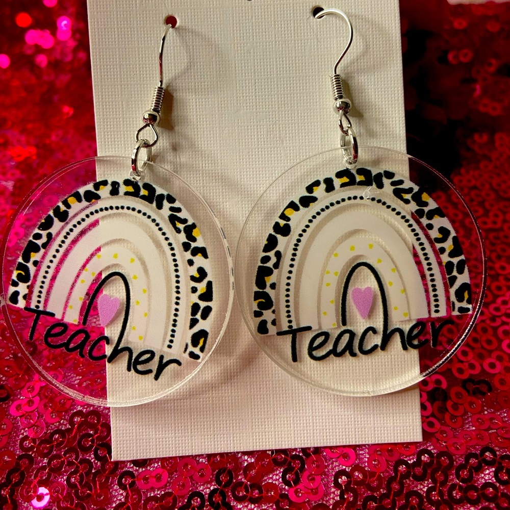 Boutique Teacher earrings (new)